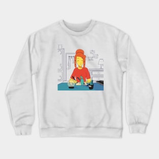 Artist girl Crewneck Sweatshirt